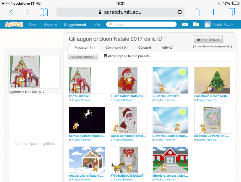 Le cartoline Scratch degli studenti per le feste