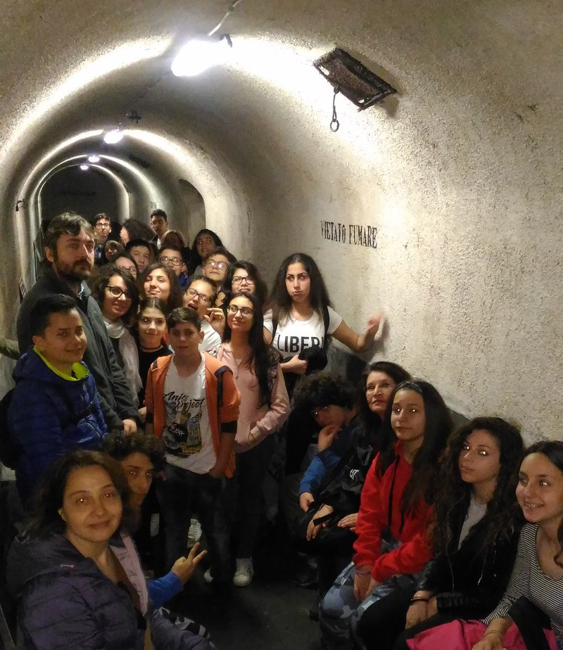 Il rifugio antiaereo nei sotterranei di Palazzo delle Aquile