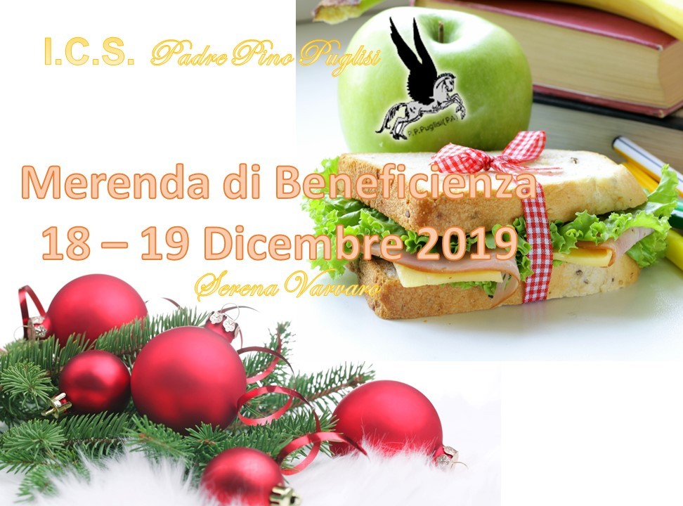 Merenda di beneficenza “Serena Varvaro” 2019