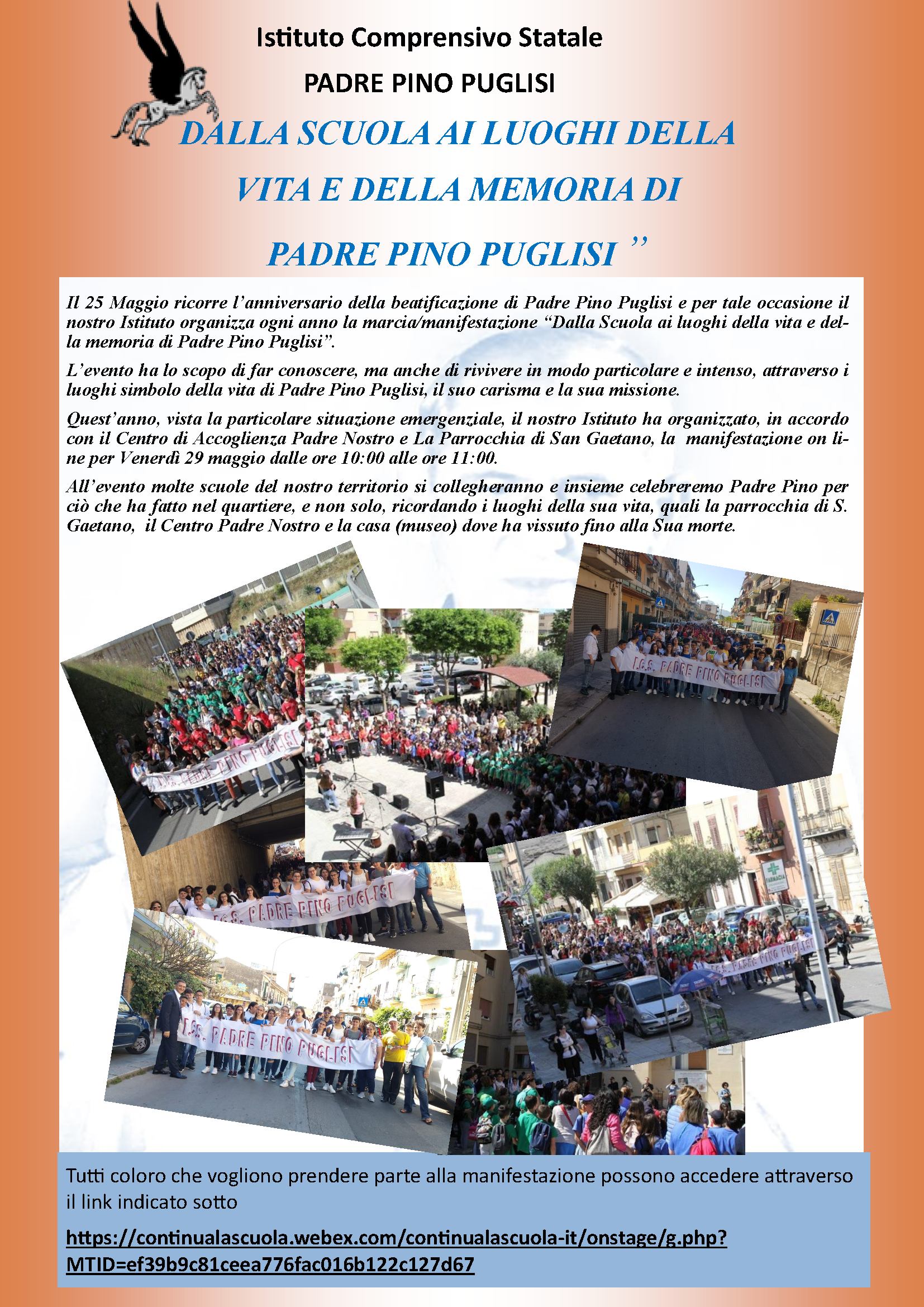 Dalla Scuola ai luoghi della vita e della memoria di Padre Pino Puglisi