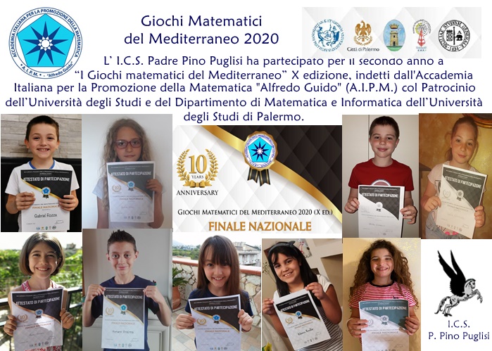 I giochi matematici del mediterraneo X edizione