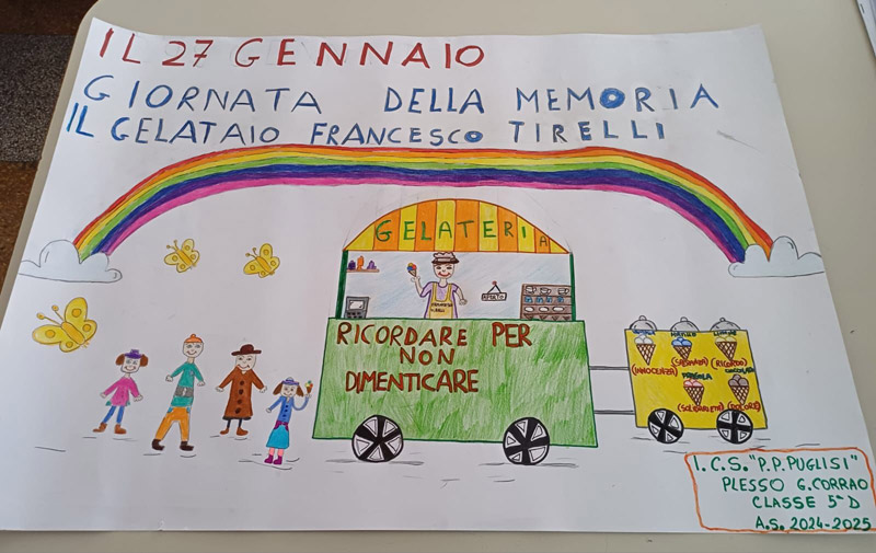 Giornata della Memoria nella Scuola Primaria – plessi Alpi, Bixio e Corrao