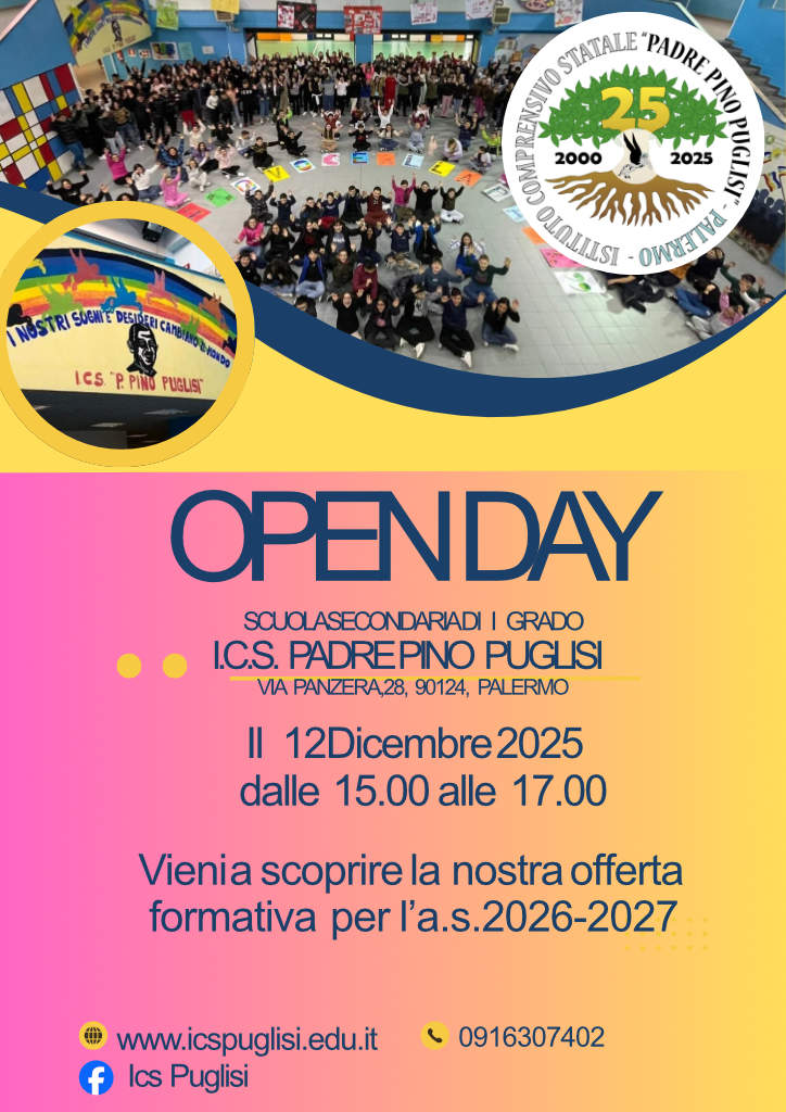 Open day! Vieni a scoprire la nostra offerta formativa