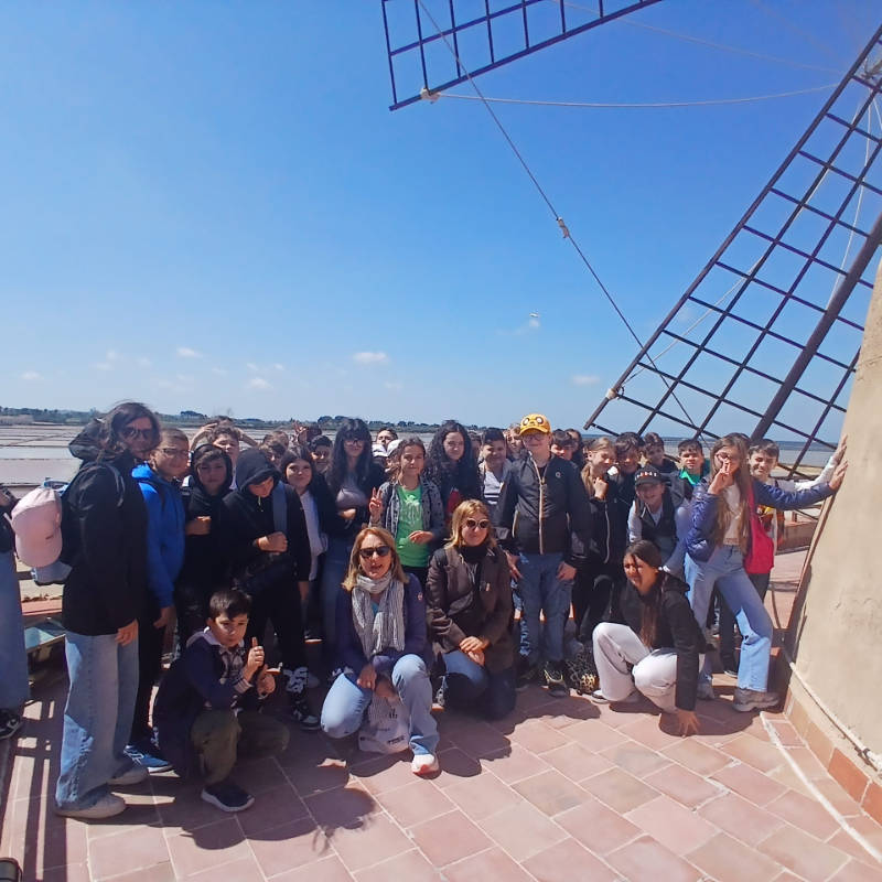 Alle saline di Marsala