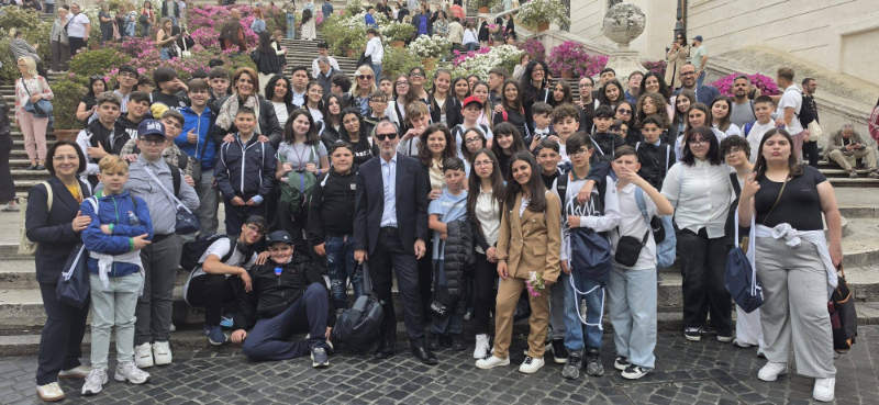 Foto di gruppo a Roma